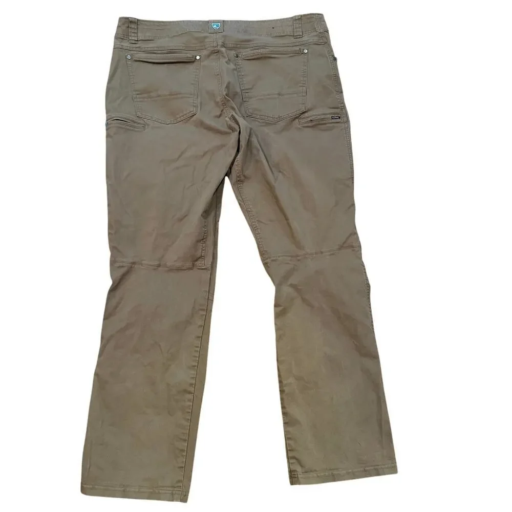 KUHL Rydr Lite Klassik Pant Mens 40x32 Durable Midweight Everyday Grain 5321
